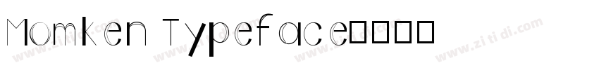 Momken Typeface字体转换